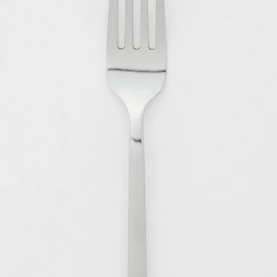 20pc Flatware Set Silver - Room Essentials™: Stainless Steel Silverware Set, Service For 4, Includes Forks, Spoons, Knives 2 20pc Flatware Set Silver - Room Essentials™: Stainless Steel Silverware Set, Service For 4, Includes Forks, Spoons, Knives - Image 2