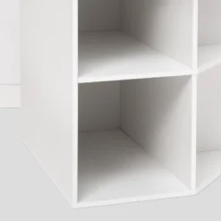 Corner Cube Bookshelf White - Room Essentials™ 6 Corner Cube Bookshelf White - Room Essentials™ -RoomEssentials Sales Store GUEST 10442b90 158e 4c10 bea8 58aa94636efd