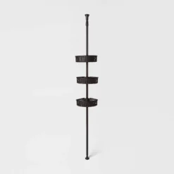 Steel Corner Tension Pole Caddy - Room Essentials™ -RoomEssentials Sales Store GUEST 14bce56a 1f6f 469f a443 28c65a963247