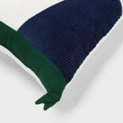 Triangle Corduroy Decorative Throw Pillow Navy Blue - Room Essentials™ -RoomEssentials Sales Store GUEST 18714b58 16f4 4baf 8aa9 495579a42e2b