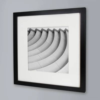 12" X 12" Matted To 8" X 8" Thin Gallery Frame - Room Essentials 6 12" X 12" Matted To 8" X 8" Thin Gallery Frame - Room Essentials - Image 6