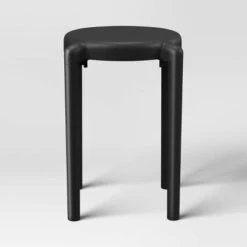 Recycled Plastic Dorm Accent Side Table Black - Room Essentials™ -RoomEssentials Sales Store GUEST 1f15d1f1 cc65 4a32 adf0 c063d65911e2