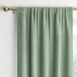 Room Darkening Heathered Thermal Window Curtain Panel Green - Room Essentials™ -RoomEssentials Sales Store GUEST 23d714f2 d37b 4178 87ff a798818f6df5