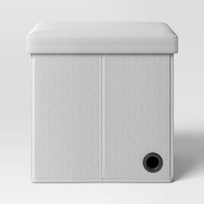 Collapsible Dorm Single Storage Ottoman - Room Essentials™ 5 Collapsible Dorm Single Storage Ottoman - Room Essentials™ - Image 5