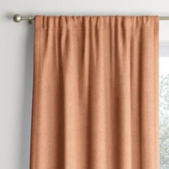 Room Darkening Heathered Thermal Window Curtain Panel Orange - Room Essentials™ -RoomEssentials Sales Store GUEST 2808d58c 6d7f 40ec bcc5 51677ac3209f