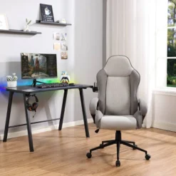 Swivel Dorm Gaming Chair Gray - Room Essentials™: Upholstered Computer Desk Chair, Adjustable, Fixed Arms 19 Swivel Dorm Gaming Chair Gray - Room Essentials™: Upholstered Computer Desk Chair, Adjustable, Fixed Arms -RoomEssentials Sales Store GUEST 28cdd638 abb1 45b9 b3b1 61fe23190bfa