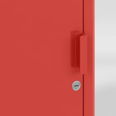 Metal Rolling Locker Dorm Storage Cabinet With Lock- Room Essentials™ 5 Metal Rolling Locker Dorm Storage Cabinet With Lock- Room Essentials™ - Image 5