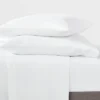 Garment Washed Microfiber Solid Sheet Set - Room Essentials™