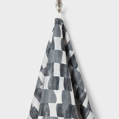 Quick Dry Watercolor Blocks Waffle Towel - Room Essentials™ 3 Quick Dry Watercolor Blocks Waffle Towel - Room Essentials™ - Image 3