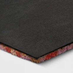 1'4"x2'4" Floral Coir Doormat Red/Pink - Room Essentials™ -RoomEssentials Sales Store GUEST 3bc870d3 0085 4c85 a819 c3dd1c7eab19
