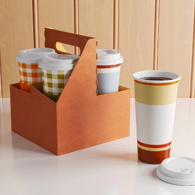 Coffee Cup And Carrier Set - Room Essentials™ 1 Coffee Cup And Carrier Set - Room Essentials™
