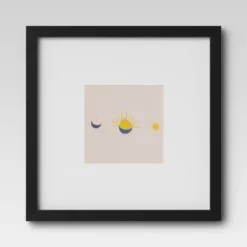 Set Of 9 Gallery Frame Set 10" X 10" Matted To 5" X 5" Black - Room Essentials™ -RoomEssentials Sales Store GUEST 42550b36 fa65 47d0 ac26 e0d095ae7290