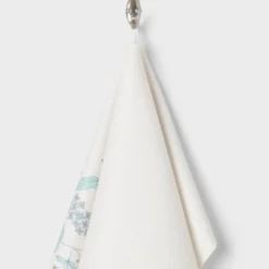 Quick Dry Floral Border Waffle Towel White - Room Essentials™ -RoomEssentials Sales Store GUEST 463fb7cc 1e17 49da ba58 2f509829cd53