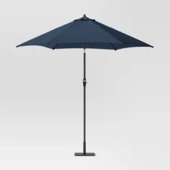 9'x9' Patio Market Umbrella - Black Pole - Room Essentials™ -RoomEssentials Sales Store GUEST 498b3bad 347f 4fbb b3a6 9c91b8015872