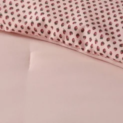 Strawberry Print Reversible Microfiber Comforter & Sheet Set Light Pink - Room Essentials™ -RoomEssentials Sales Store GUEST 4e74d154 21bb 40b4 98b1 5d39e9667e41