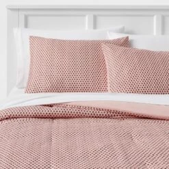 Strawberry Print Reversible Microfiber Comforter & Sheet Set Light Pink - Room Essentials™ -RoomEssentials Sales Store GUEST 509e45d1 864d 4b14 8596 d95b17988f3b