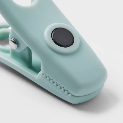 4pk Bag Clip Set Mindful Mint - Room Essentials™ 2 4pk Bag Clip Set Mindful Mint - Room Essentials™ - Image 2