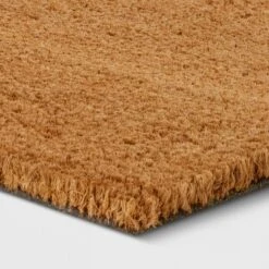 1'11x2'11" Solid Doormat Beige - Room Essentialsā¢