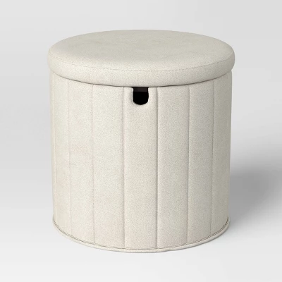Folding Round Storage Ottoman - Room Essentials™ 6 Folding Round Storage Ottoman - Room Essentials™ - Image 6