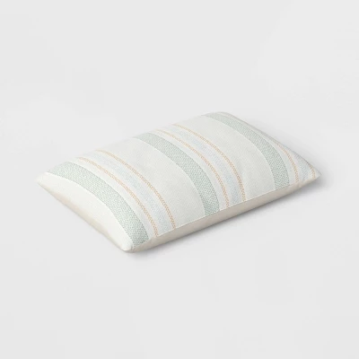 Textured Yarn Dyed Cotton Lumbar Throw Pillow - Room Essentials™ 2 Textured Yarn Dyed Cotton Lumbar Throw Pillow - Room Essentials™ - Image 2