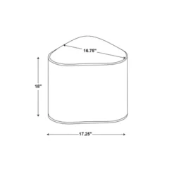 Triangular Shaped Upholstered Corduroy Ottoman - Room Essentials™ -RoomEssentials Sales Store GUEST 61d351c8 b931 47d6 a5d7 d4cef69cef19