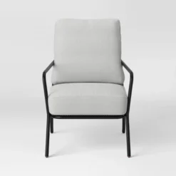 2pc Metal Mesh Outdoor Patio Chairs With Double Cushions, Club Chairs Black - Room Essentials™ -RoomEssentials Sales Store GUEST 6203c9a7 1e22 46a2 8ec3 0f040d1356ca