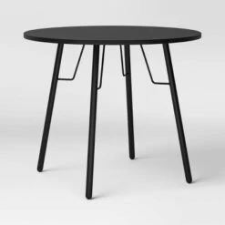 36" Round Dining Table Black - Room Essentials™ -RoomEssentials Sales Store GUEST 672e6b51 63af 46b0 9b08 0aa177a1c38e
