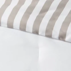 Stripe Microfiber Reversible Comforter & Sheet Set Gray - Room Essentials™ 12 Stripe Microfiber Reversible Comforter & Sheet Set Gray - Room Essentials™ -RoomEssentials Sales Store GUEST 6816d8aa 726a 4d37 9b37 18aafff03261