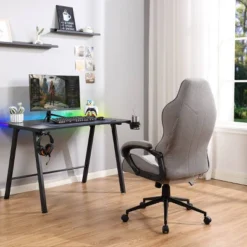 Swivel Dorm Gaming Chair Gray - Room Essentials™: Upholstered Computer Desk Chair, Adjustable, Fixed Arms 18 Swivel Dorm Gaming Chair Gray - Room Essentials™: Upholstered Computer Desk Chair, Adjustable, Fixed Arms -RoomEssentials Sales Store GUEST 6e76cb9d acd5 4e07 a5c3 eff2816b79a2