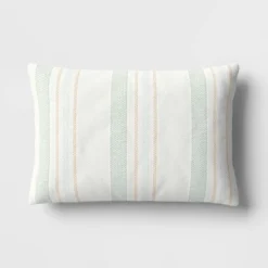 Textured Yarn Dyed Cotton Lumbar Throw Pillow - Room Essentials™ 7 Textured Yarn Dyed Cotton Lumbar Throw Pillow - Room Essentials™ -RoomEssentials Sales Store GUEST 7b3cd0a0 788c 4650 a0a4 4e9863f57059
