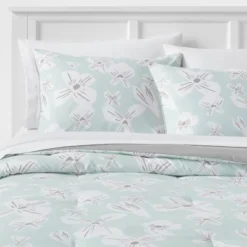 Floral Print Microfiber Reversible Comforter & Sheet Set Mint Green - Room Essentials™ 15 Floral Print Microfiber Reversible Comforter & Sheet Set Mint Green - Room Essentials™ -RoomEssentials Sales Store GUEST 7ee2c25d de84 41cd aefc 85519c817fa3