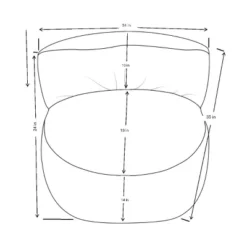 Memory Foam Filled Bean Bag Chair With Corduroy Cover Cream - Room Essentials™ 9 Memory Foam Filled Bean Bag Chair With Corduroy Cover Cream - Room Essentials™ -RoomEssentials Sales Store GUEST 80de7f1c 324f 43be ac1a a49ffdeecfbe