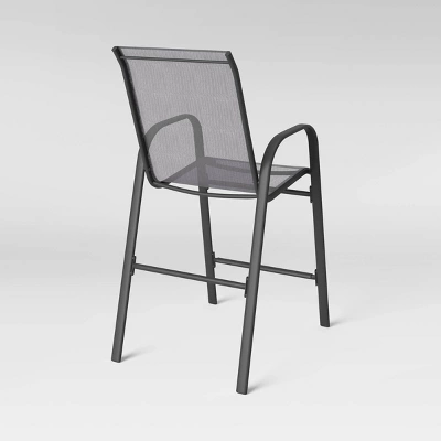 2pk Patio Bar Chairs, Outdoor Furniture - Room Essentials™ 4 2pk Patio Bar Chairs, Outdoor Furniture - Room Essentials™ - Image 4