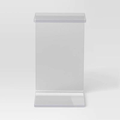 Acrylic C Shaped Side Table Clear - Room Essentials™ 2 Acrylic C Shaped Side Table Clear - Room Essentials™ - Image 2