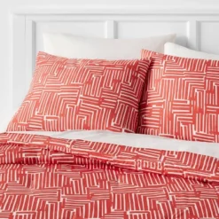 Tread Reversible Microfiber Comforter & Sheets Set Warm Red - Room Essentials™ 11 Tread Reversible Microfiber Comforter & Sheets Set Warm Red - Room Essentials™ -RoomEssentials Sales Store GUEST 908f0cb8 c89e 425b a6c5 460ff756a278