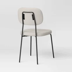 Set Of 2 Upholstered With Metal Base Dining Chair Chairs Cream Boucle - Room Essentials™ -RoomEssentials Sales Store GUEST 930ac56e b209 47d5 a460 9b5fe65899a9