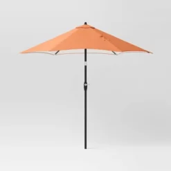 9'x9' Patio Market Umbrella - Black Pole - Room Essentials™ -RoomEssentials Sales Store GUEST a0569bfd e9d1 4b1b 82f7 723fa3b0290f