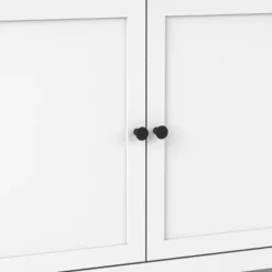 Traditional Storage TV Stand With Doors And Shelves For TVs Up To 65" Classic White - Room Essentials™ -RoomEssentials Sales Store GUEST a375f869 bec5 41a8 a5e4 6f95f04aab29