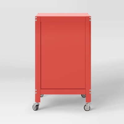 Metal Rolling Locker Dorm Storage Cabinet With Lock- Room Essentials™ 4 Metal Rolling Locker Dorm Storage Cabinet With Lock- Room Essentials™ - Image 4
