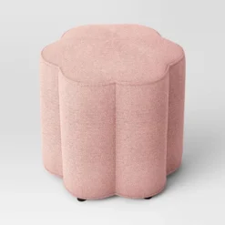 Scalloped Upholstered Ottoman - Room Essentials™ -RoomEssentials Sales Store GUEST aaf7e68d 5d0e 4ee9 8539 4e18537b84e4