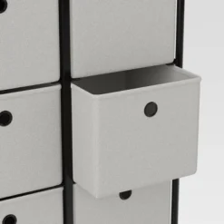 Fabric 6-Bin Tall Vertical Dresser Black Frame - Room Essentials™ 9 Fabric 6-Bin Tall Vertical Dresser Black Frame - Room Essentials™ -RoomEssentials Sales Store GUEST b2ebe5b8 2953 436a a38e 9f6dcafafd48