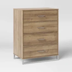 Mixed Material 4 Drawer Dresser - Room Essentials™ -RoomEssentials Sales Store GUEST b527be20 d3d8 477b a271 11ca5fe6e572