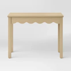Wavy Writing Desk With Drawer Natural - Room Essentials™ -RoomEssentials Sales Store GUEST b5d602ba b295 49aa a097 71bb4ce9c85d