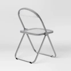 Modern Metal Acrylic Folding Chair - Room Essentials™ -RoomEssentials Sales Store GUEST bbc7728b 7bfc 4beb ade1 5a09cbc85ce2