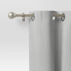 Café Smaller Ball Curtain Rod Silver - Room Essentials™ -RoomEssentials Sales Store GUEST c2a41037 0ae4 47fd bced 7fc21f4f88f1