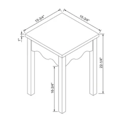 Wavy Accent Side Table Natural - Room Essentials™ -RoomEssentials Sales Store GUEST c2dd64f6 5e4c 4ad5 aab3 6d3b39c20b3d