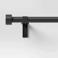 Easy Hang Frame Mount Curtain Rod Set Black - Room Essentials™ -RoomEssentials Sales Store GUEST cc6c3907 c23a 4766 a47d f7d9a66dcbe2