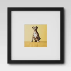 Set Of 9 Gallery Frame Set 10" X 10" Matted To 5" X 5" Black - Room Essentials™ -RoomEssentials Sales Store GUEST d61d30e6 ebc4 4fd4 a741 cebdd9195a13
