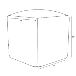 Ribbed Pouf Ottoman Cream - Room Essentials™ -RoomEssentials Sales Store GUEST d9943ebf 8139 47d2 8a96 178833bca65f