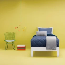 Solid Microfiber Reversible Decorative Bed Set With Throw - Room Essentials™ -RoomEssentials Sales Store GUEST e7729158 b6ce 4189 bc30 bc310321a313